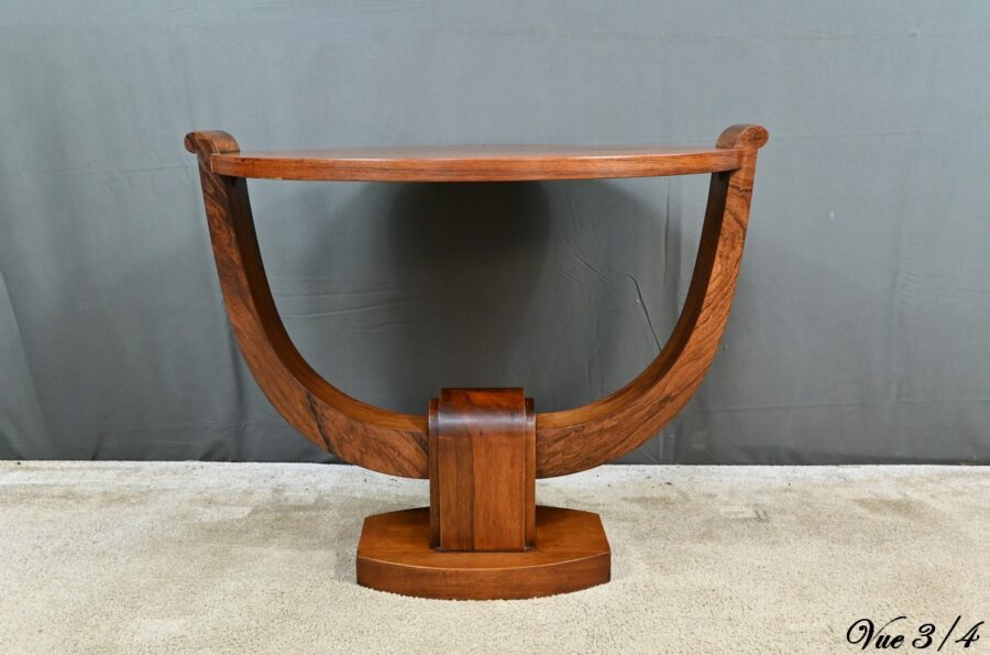 Table de Salon en Palissandre, attribuée à A.Arbus, Art Déco - 1930 – Image 12