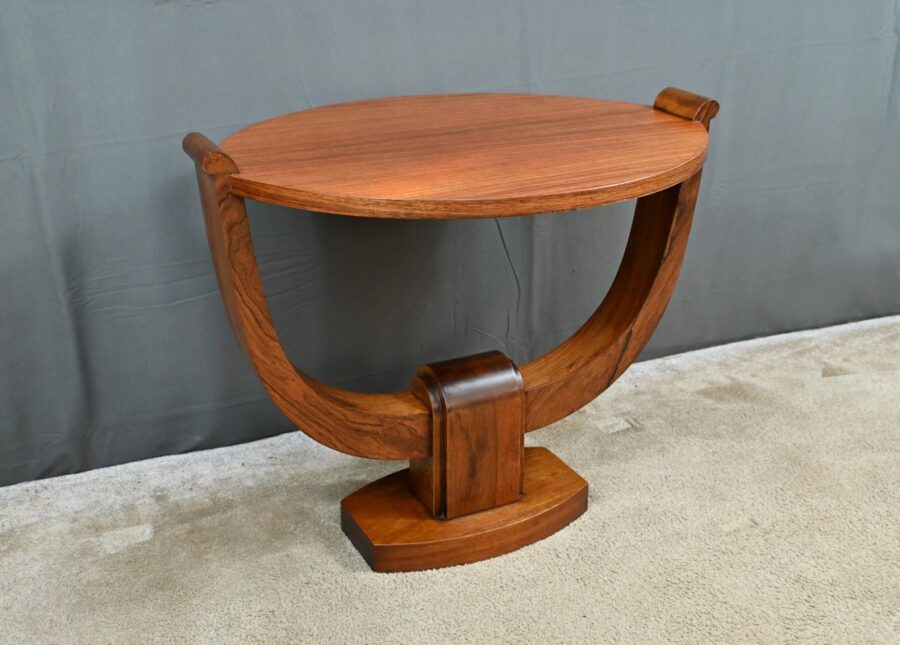 Table de Salon en Palissandre, attribuée à A.Arbus, Art Déco - 1930 – Image 2