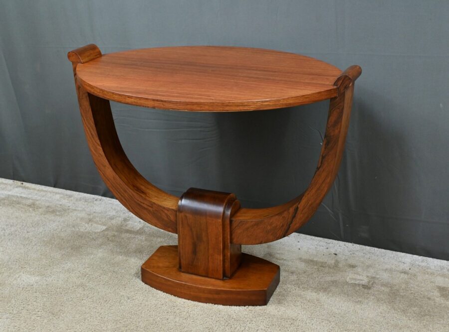 Table de Salon en Palissandre, attribuée à A.Arbus, Art Déco - 1930 – Image 3