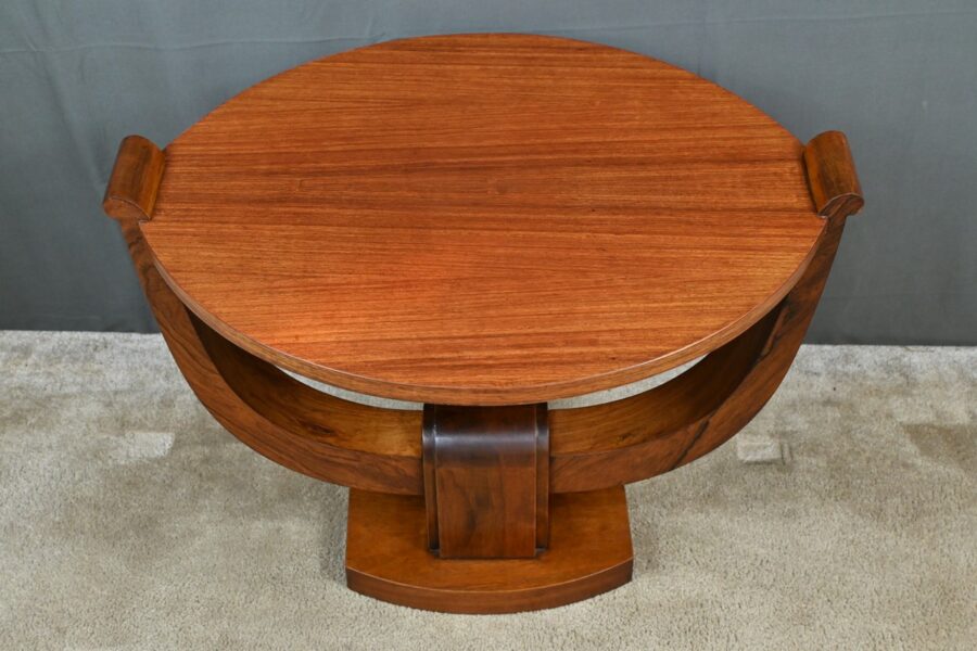 Table de Salon en Palissandre, attribuée à A.Arbus, Art Déco - 1930 – Image 4