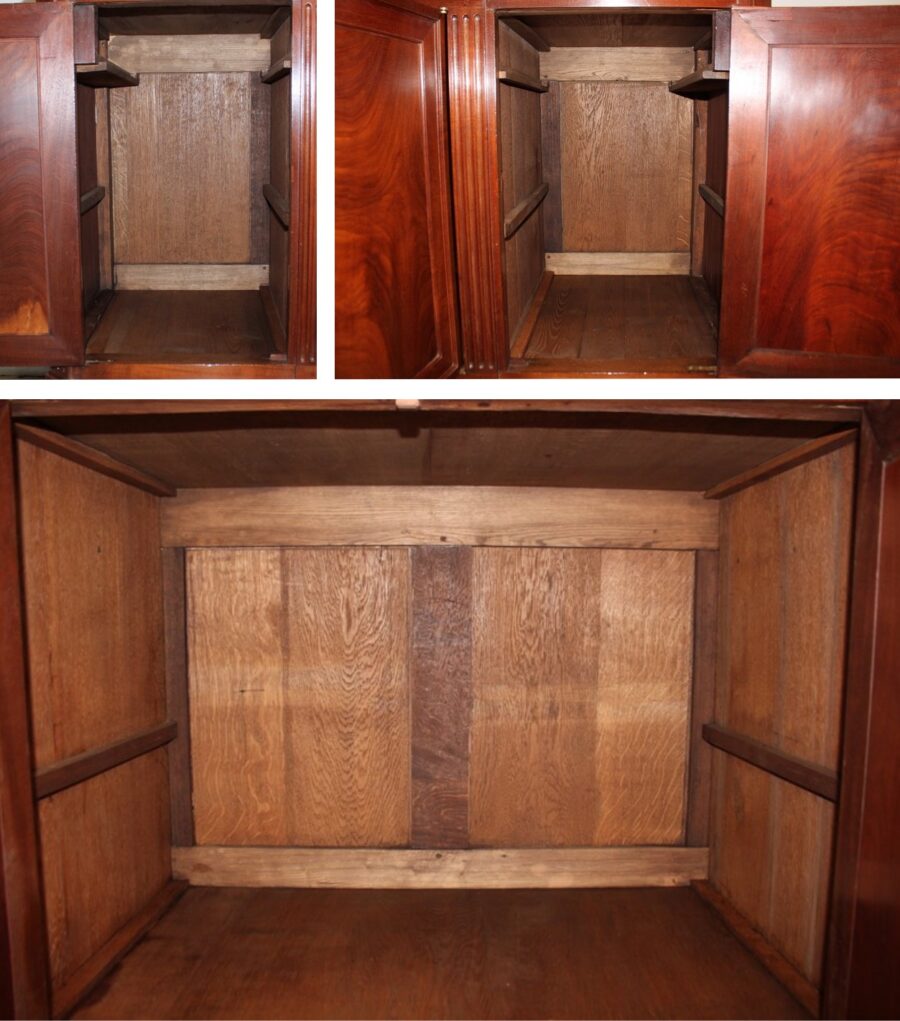 Enfilade Louis XVI en Acajou de Cuba et Marbre Flammé – XVIIIe – Image 28
