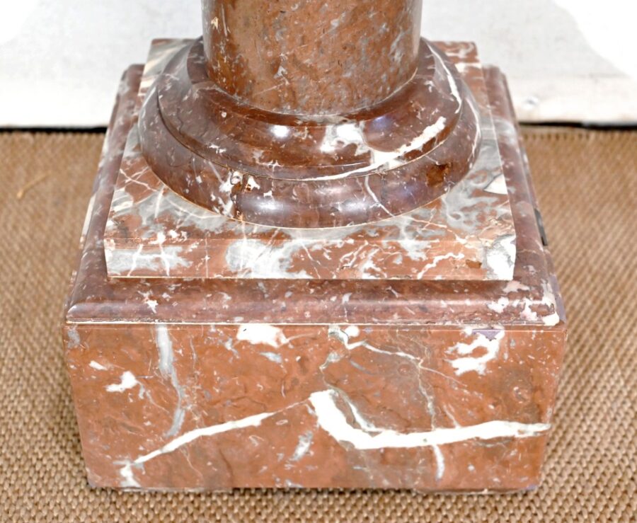 Colonne en Marbre – Fin XIXe – Image 9