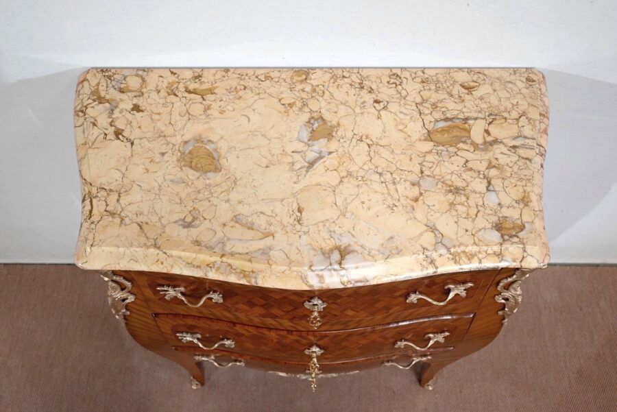 Petite Commode en Acajou, style Louis XV – Début XXe – Image 5