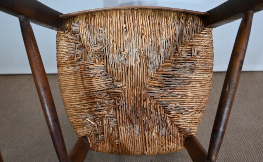 Chaise haute d’enfant, en Merisier – Fin XIXe – Image 13