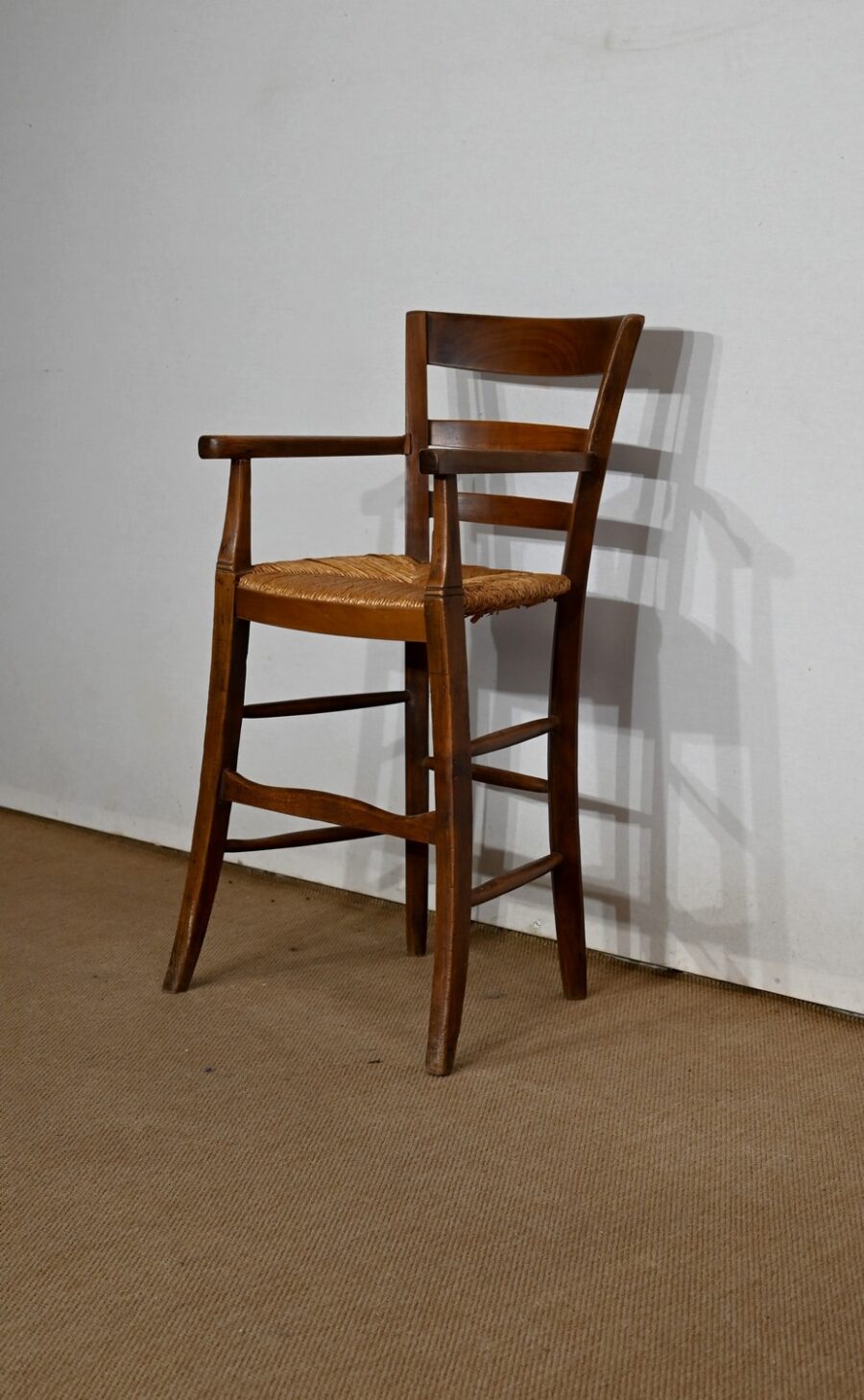 Chaise haute d’enfant, en Merisier – Fin XIXe – Image 3