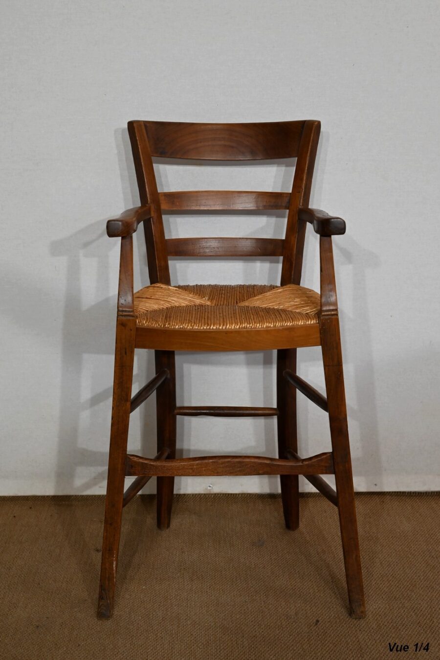 Chaise haute d’enfant, en Merisier – Fin XIXe – Image 4