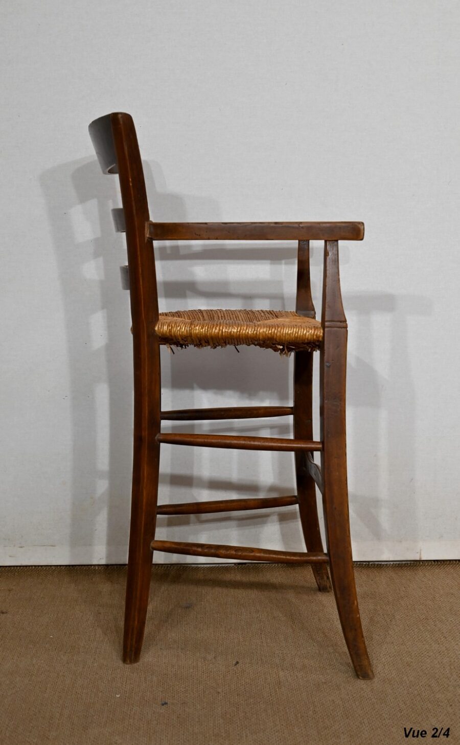 Chaise haute d’enfant, en Merisier – Fin XIXe – Image 5