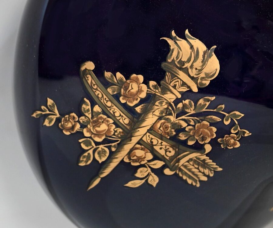Paire de Vases en Faïence Fine, Jaget & Pinon – Début XXe – Image 7