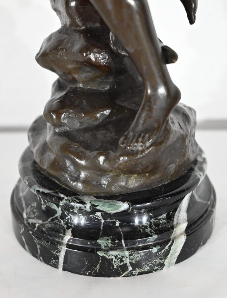 Bronze "Diane Chasseresse", signé J. Garnier – 2ème moitié du XIXe – Image 23