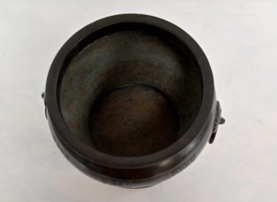 Cache-pot en Bronze, inspiration Grecque – 1900 – Image 13