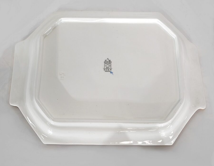 Plateau et Vases en Faïence de Gien, style Renaissance – Début XXe – Image 19