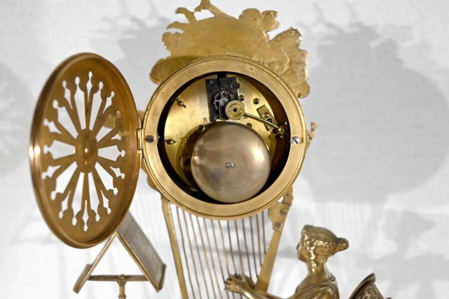Garniture de Cheminée « La Harpiste » - XIXe – Image 20