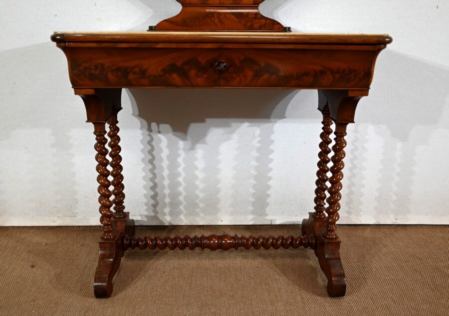 Petite Coiffeuse en Acajou, époque Louis-Philippe - 1ère partie du XIXe – Image 13