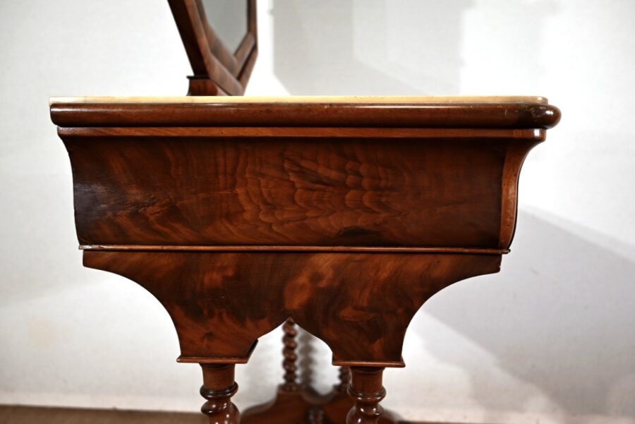 Petite Coiffeuse en Acajou, époque Louis-Philippe - 1ère partie du XIXe – Image 21