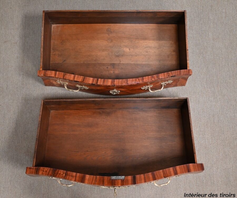 Commode Sauteuse, style Louis XV – 2ème moitié XIXe – Image 23