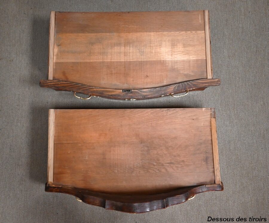 Commode Sauteuse, style Louis XV – 2ème moitié XIXe – Image 24