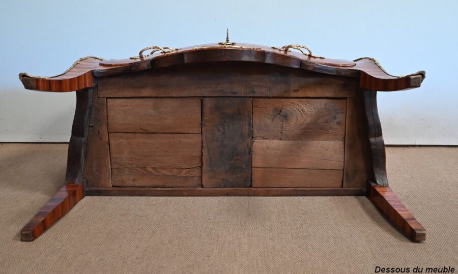 Commode Sauteuse, style Louis XV – 2ème moitié XIXe – Image 33
