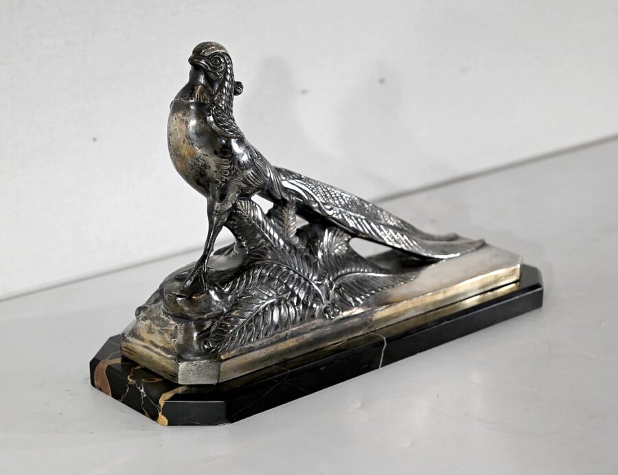 "Le Faisan", signé Maurice Frecourt – 1910 – Image 2