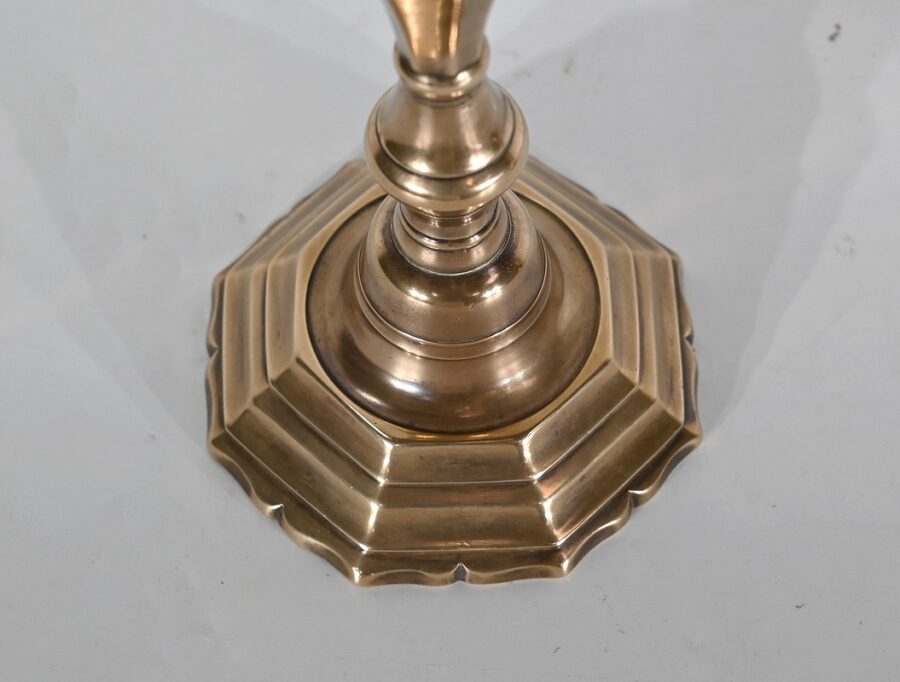 Paire de Flambeaux en Bronze – Fin XIXe – Image 9