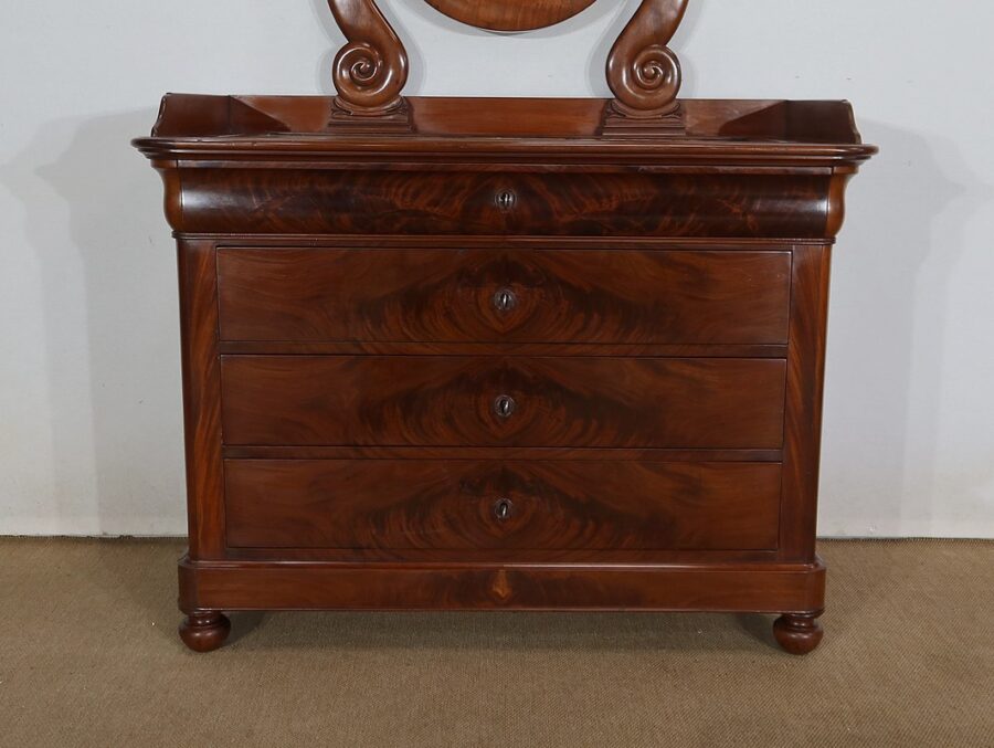 Petite Commode Psyché, époque Restauration – Début XIXe – Image 15