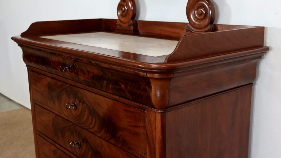 Petite Commode Psyché, époque Restauration – Début XIXe – Image 18