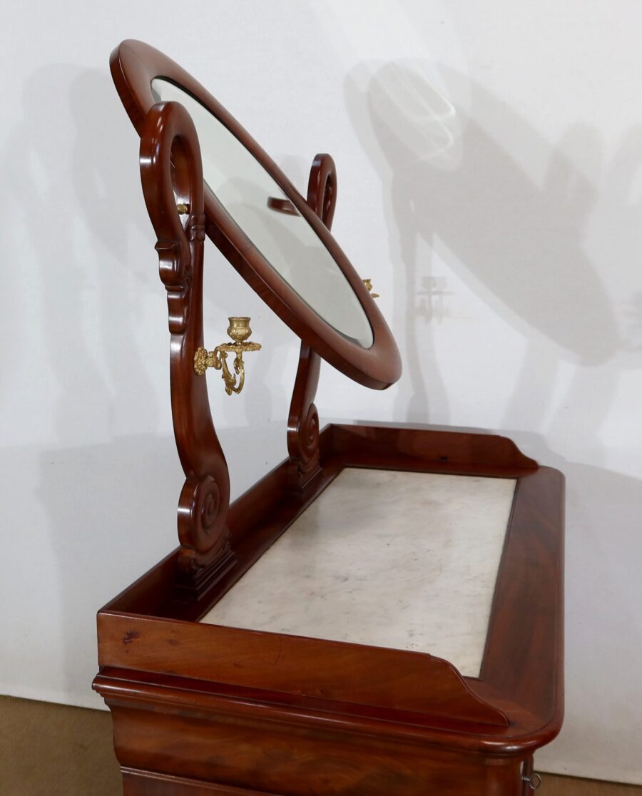 Petite Commode Psyché, époque Restauration – Début XIXe – Image 27