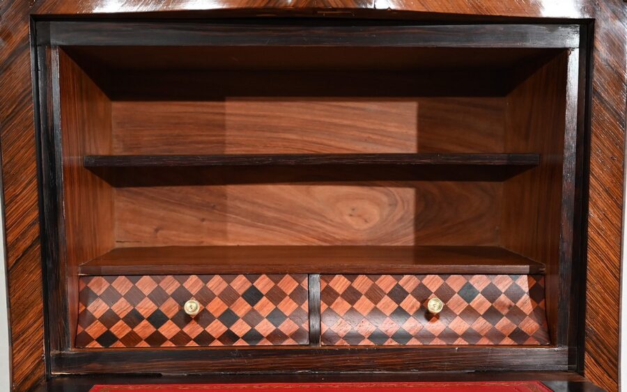 Secrétaire en Marqueteries, Transition Louis XV / Louis XVI – Fin XIXe – Image 19