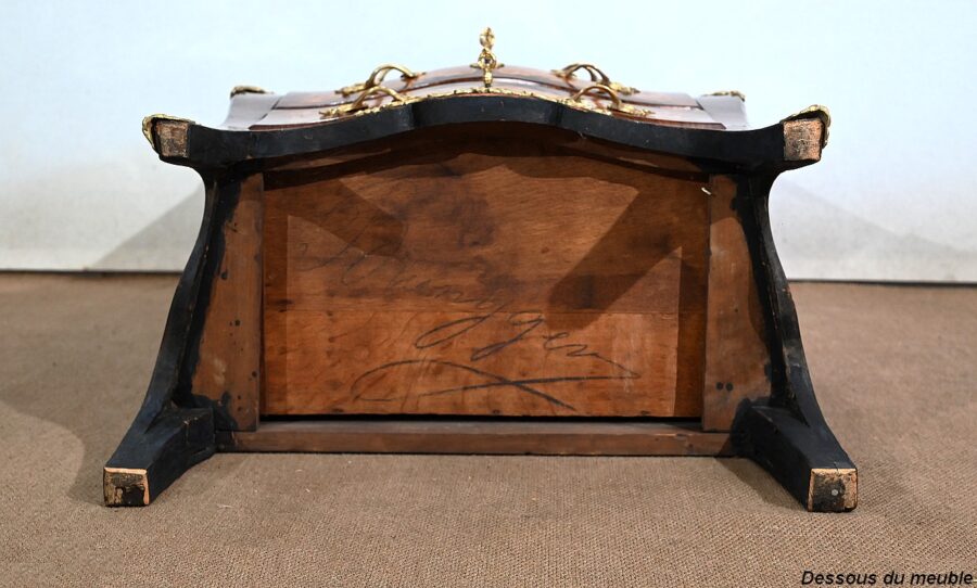 Secrétaire en Marqueteries, Transition Louis XV / Louis XVI – Fin XIXe – Image 47