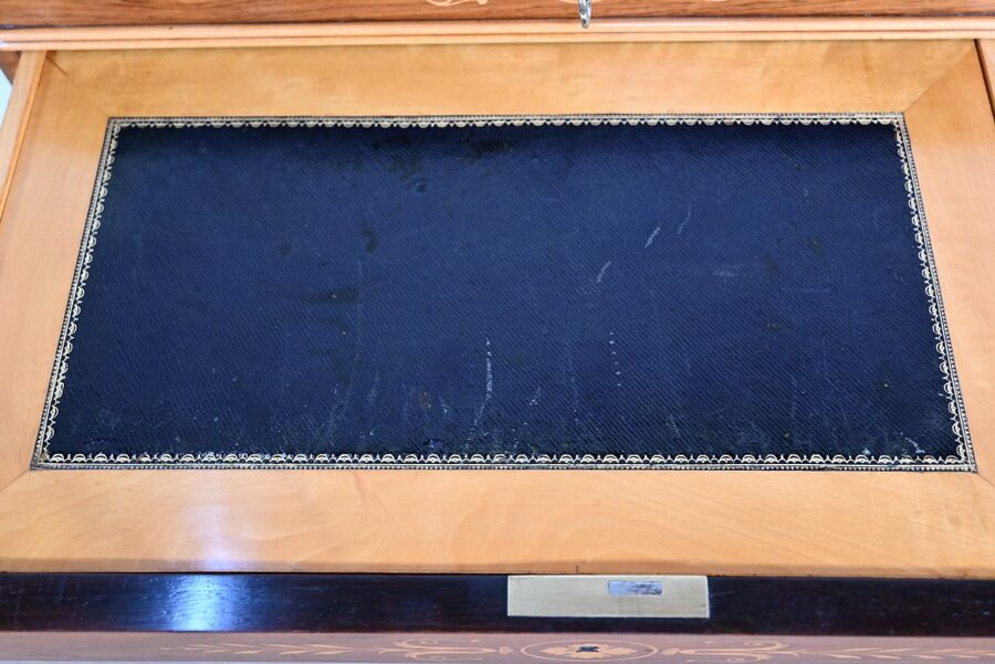 Petite Coiffeuse Ecritoire en Palissandre de Rio, époque Charles X – Début XIXe – Image 26