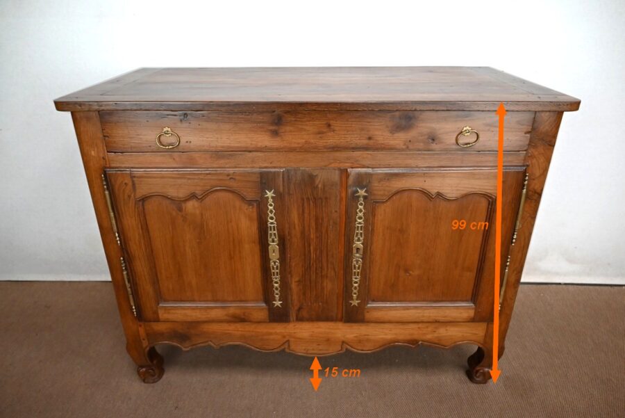 Buffet Régional en Chêne clair, style Louis XV – Milieu XIXe – Image 37