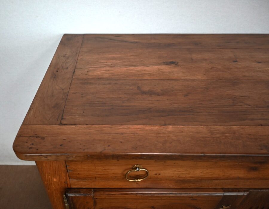 Buffet Régional en Chêne clair, style Louis XV – Milieu XIXe – Image 6
