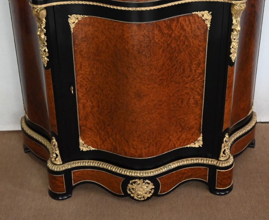 Buffet d’appui en Loupe de Thuya, époque Napoléon III – Milieu XIXe – Image 18