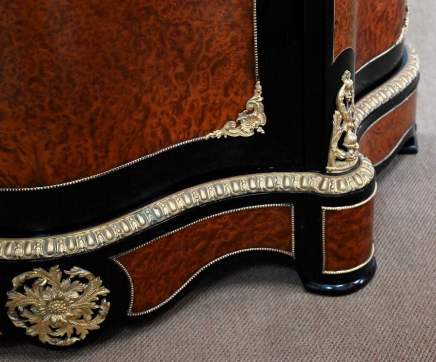 Buffet d’appui en Loupe de Thuya, époque Napoléon III – Milieu XIXe – Image 21