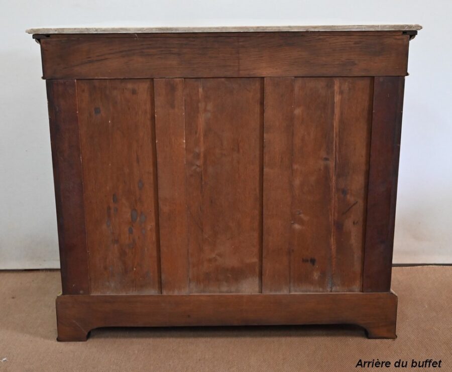 Buffet d’appui en Loupe de Thuya, époque Napoléon III – Milieu XIXe – Image 37
