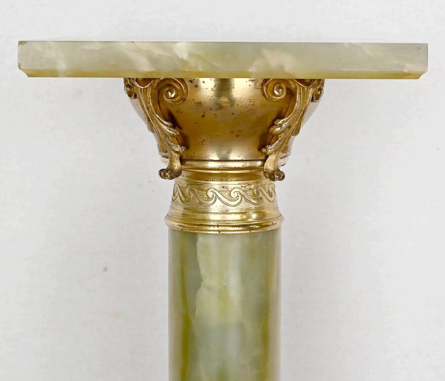 Colonne en Onyx et Bronze – 2ème moitié XIXe – Image 7