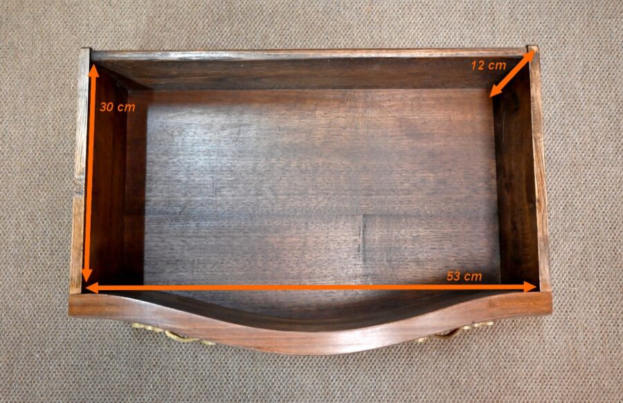 Commode Sauteuse en Acajou, style Transition Louis XIV / Louis XV – Début XXe – Image 23
