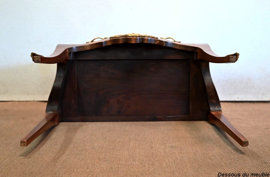 Commode Sauteuse en Acajou, style Transition Louis XIV / Louis XV – Début XXe – Image 28
