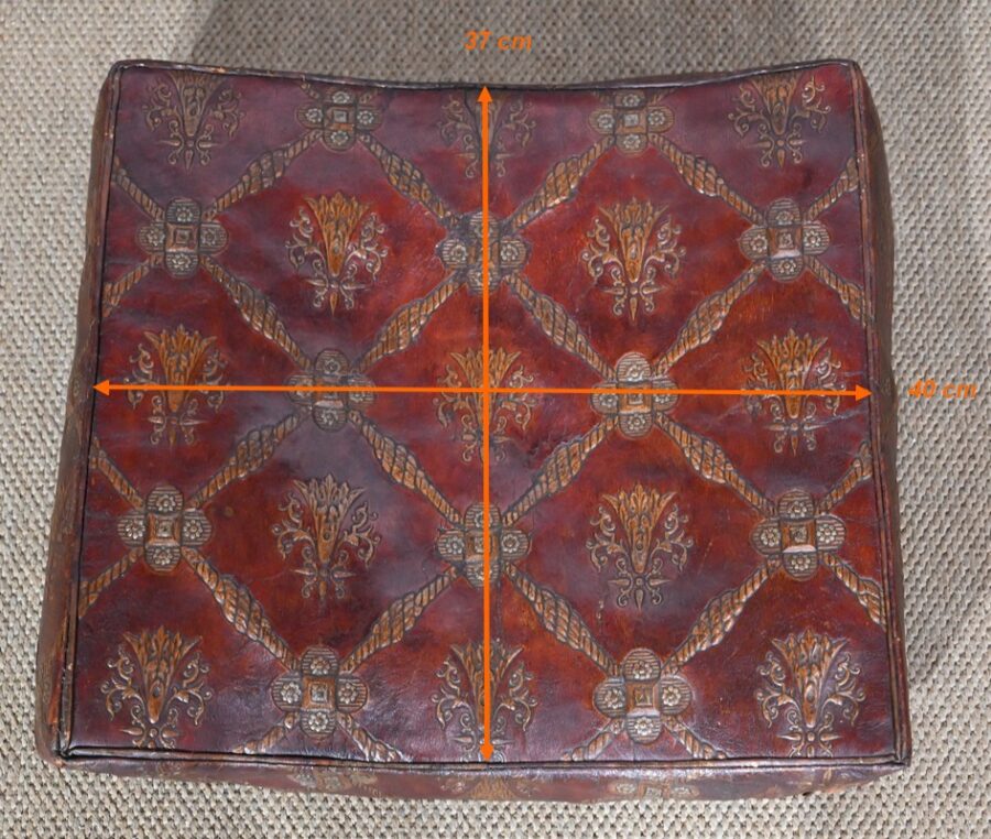 Paire d'importants Fauteuils Dagobert, Curule, goût Renaissance – Fin XIXe – Image 26