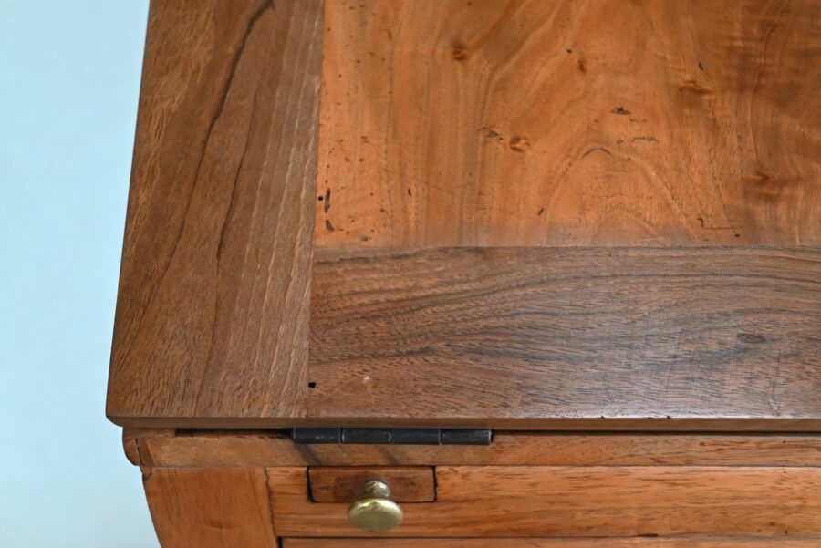 Petit Meuble Scriban en Noyer, goût Directoire – Début XXe – Image 9