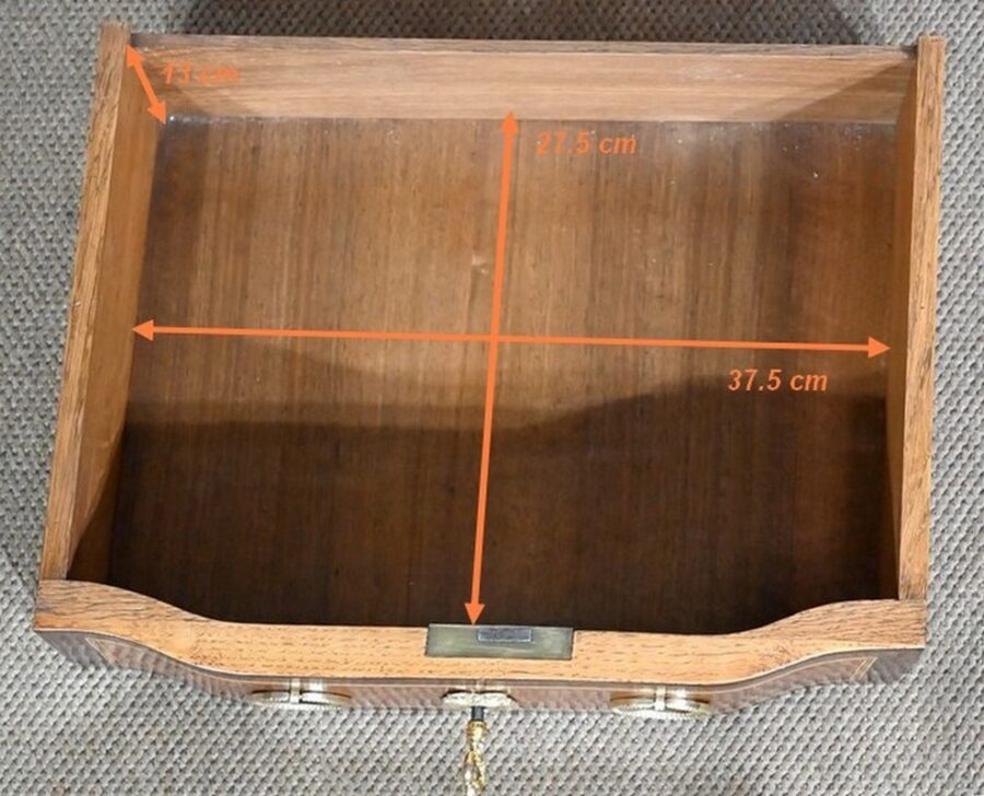 Petite commode d’Entre-deux, style Transition Louis XV / Louis XVI – Début XXe – Image 22