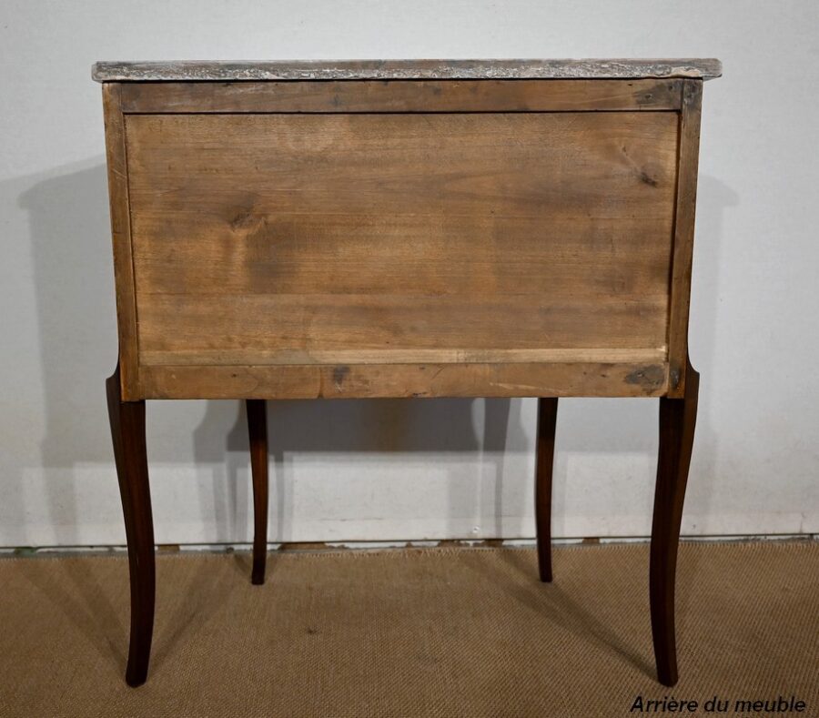 Petite commode d’Entre-deux, style Transition Louis XV / Louis XVI – Début XXe – Image 24