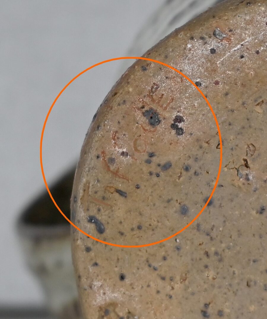 Pichet en Grès Emaillé, signé G. Tiffoche – XXe – Image 28