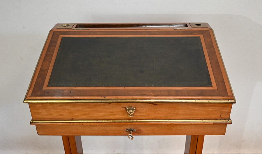 Pupitre à crémaillères en Acajou, goût Louis XVI – Milieu XIXe – Image 6