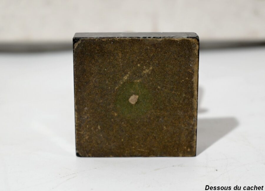 Rare Nécessaire de Bureau en Marbre et Bronze, style Empire – 2ème moitié du XIXe – Image 77