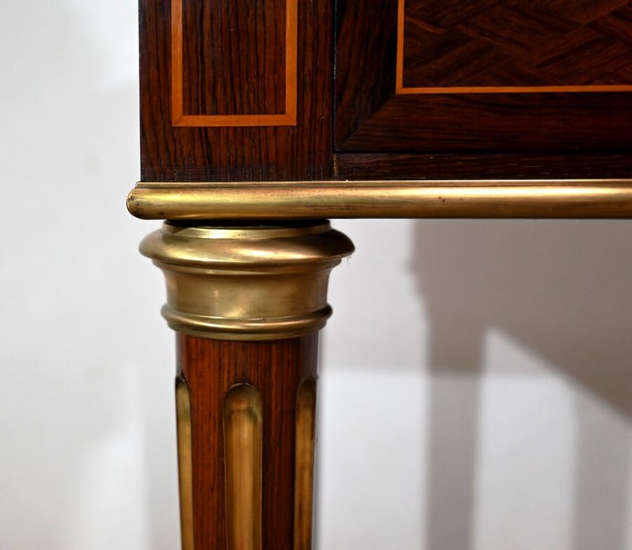 Table de Milieu Multifonction, style Louis XVI – Fin XIXe – Image 15