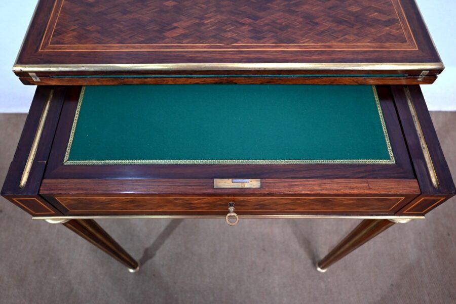 Table de Milieu Multifonction, style Louis XVI – Fin XIXe – Image 21