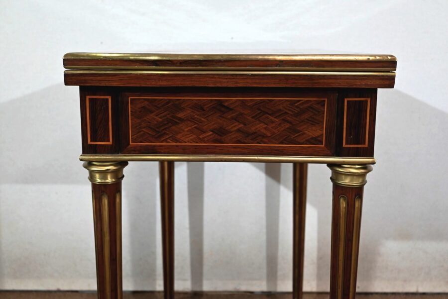 Table de Milieu Multifonction, style Louis XVI – Fin XIXe – Image 34