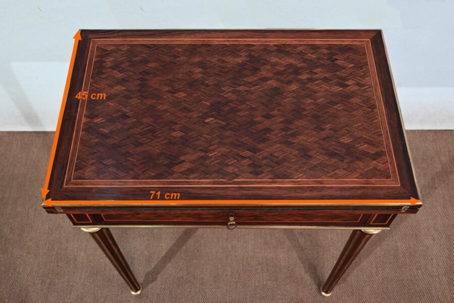 Table de Milieu Multifonction, style Louis XVI – Fin XIXe – Image 42