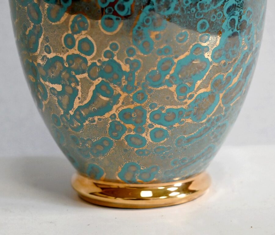 Vase des Ateliers Céramique "MF Sèvres" – 1940 – Image 8