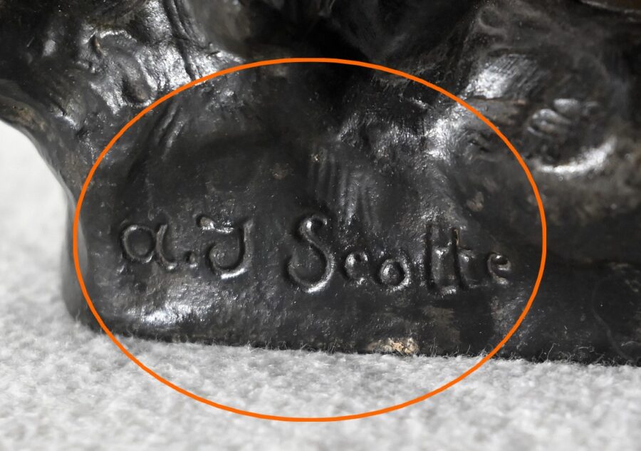 Régule « Bonne Fête », par A.J Scotte – Fin XIXe – Image 19